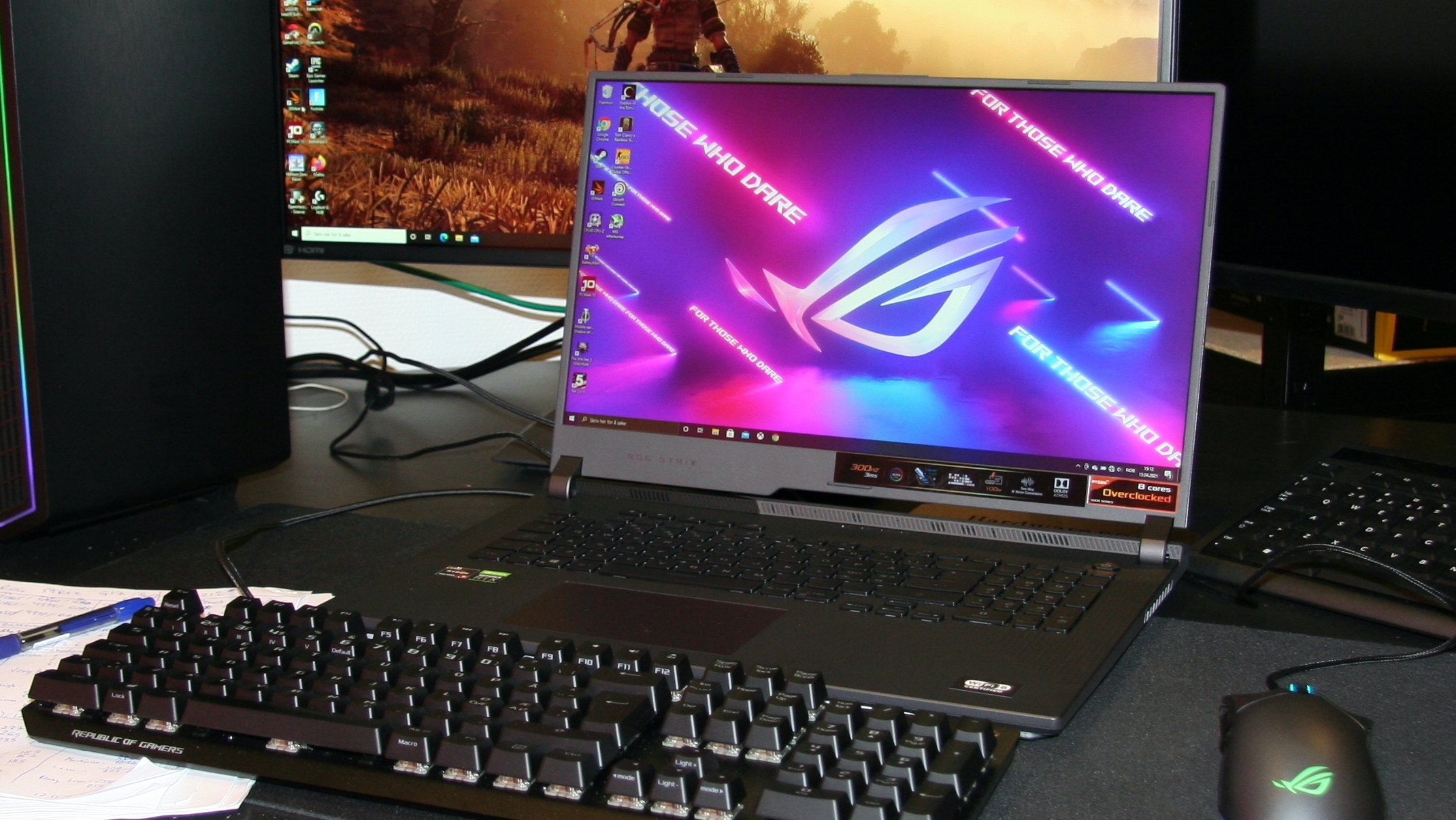 Test: ASUS ROG STRIX G713QR - Gamer.no