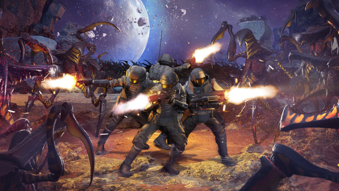 Il nuovo gioco Starship Troopers di Offworld Industries
