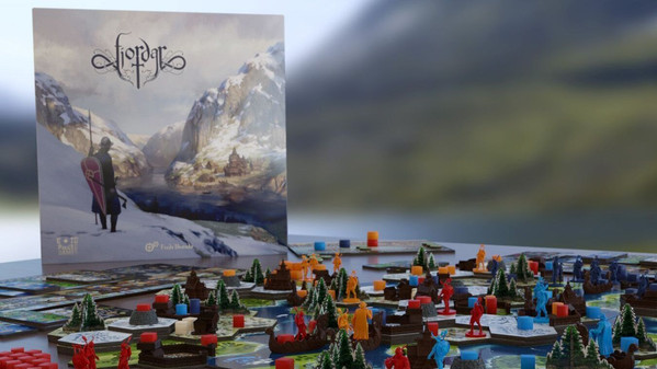 Lagar brettspel av norsk borgarkrig