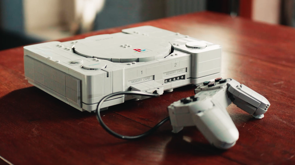 Snart kan du bygge den opprinnelige PlayStation-konsollen i LEGO