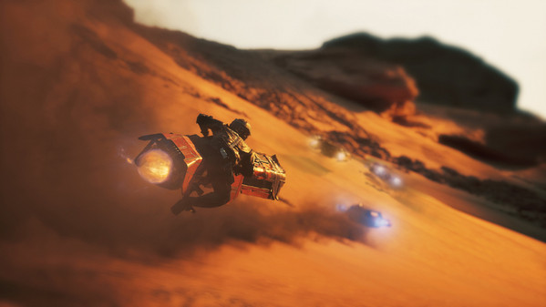 Heftig Star Wars-racing