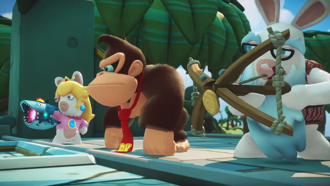 Donkey Kong melder seg på i Mario + Rabbids-slaget - Gamer.no